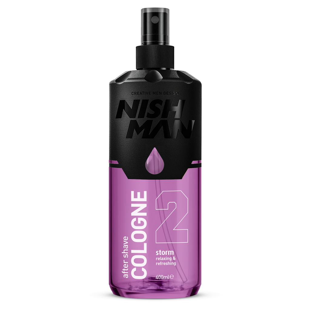 Nishman After Shave Cologne | Storm No.02 (400 ml)