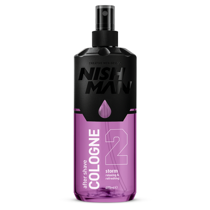Nishman After Shave Cologne | Storm No.02 (400 ml)