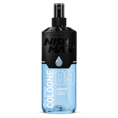 Nishman After Shave Cologne | Marine No.09 (400 ml)