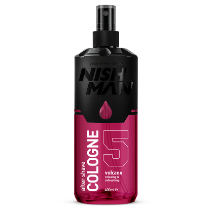 Nishman After Shave Cologne | Volcano No.05 (400 ml)